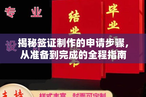 阳明揭秘签证制作的申请步骤，从准备到完成的全程指南